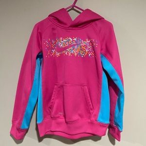 Nike Girls Size 5 Pink Hoodie